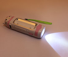 چراغ قوه سفری کیتی Hello Kitty