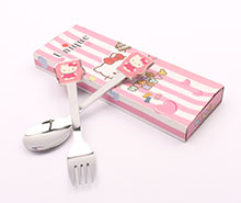 ست قاشق و چنگال کیتی Hello Kitty