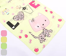 شال طرح گربه