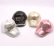 کلاه لبه دار پولکی PARIS (6 سال به بالا)