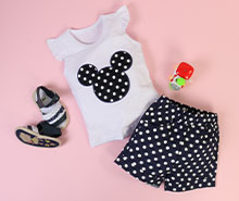 بسته پیشنهادی دخترانه (9-12 ماه)