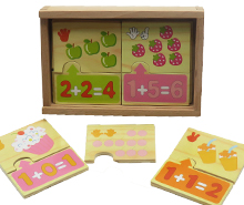 پازل چوبی شمارشی