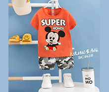 تیشرت و شلوارک با طرح میکی موس TIANSHiKUFANG