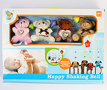 آویز تخت موزیکال happy shaking bell