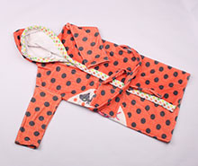 حوله تن پوش دختر کفشدوزکی (9-6 سال)