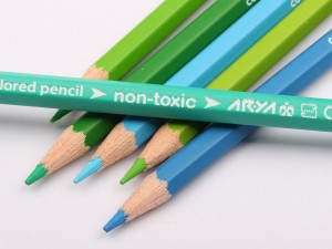 مداد رنگی 2+24 رنگ آریا