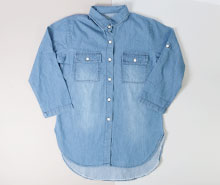 مانتو جین blue star