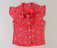 شومیز یقه کراواتی setareh vafs