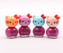 لاک بنفش کیتی Hello Kitty