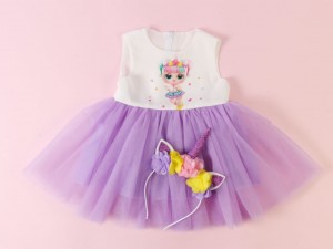 لباس مجلسی نوزادی دخترانه