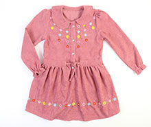 پیراهن مخمل کبریتی setareh vafs