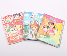 دفتر مشق سیمی 100 برگ جلد دار