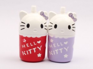 لیوان نی دار هلوکیتی Hello Kitty