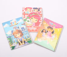 دفتر مشق سیمی 50 برگ جلد دار