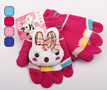 دستکش انگشتی عروسکی سه کاره (7-3 سال)