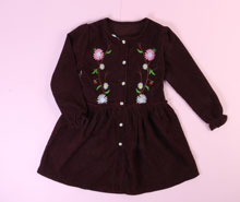 پیراهن مخمل کبریتی setareh vafs