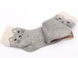 جوراب پشمی ساق دار (6-4 سال)