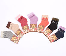 جوراب پشمی ساق دار (6-4 سال)