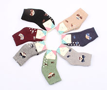 جوراب پشمی استپ دار ساق دار (24-12 ماه)