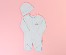 سرهمی جورابدار و کلاه ciccim baby (0-1 ماه)