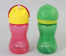 لیوان ضد چکه نی دار 300ml اونت avent