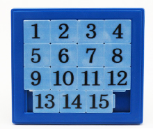 پازل  کشویی ( اعداد و کارتونی)