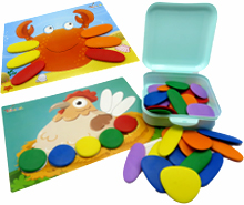 سنگریزه های رنگی سری 1 ( کارابال)