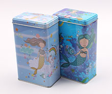 جعبه فلزی پری دریایی