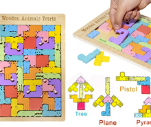بازی چوبی تتریس حیوانات