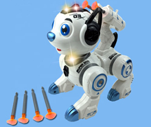 سگ موزیکال تیرپرتاب کن