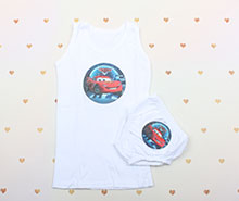 ست زیرپوش و شورت اسلیپ مک کوئین