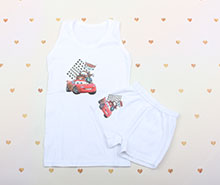 ست زیرپوش و شورت پادار مک کوئین