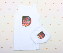 ست زیرپوش و شورت اسلیپ مک کوئین