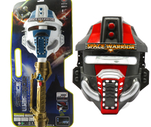 ست نقاب و شمشیر فضایی نورانی