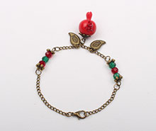 دستبند انار و مهره یلدایی