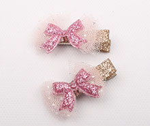 گل سر انبری پولکی (2 عددی)