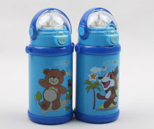 قمقمه استیل نی دار