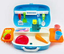 سینک ظرفشویی با شیر آب