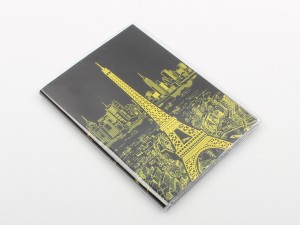 دفترچه صفحه مشکی پاریس