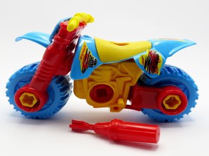 موتور کراس با پیچ گوشتی