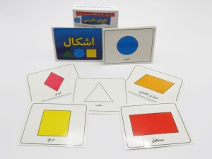 کارت های وایت بردی الفبای فارسی ، اعداد و اشکال