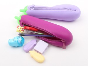 جامدادی سیلیکونی طرح بادمجان