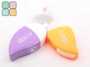 پاک کن و تراش مخزن دار طرح برگ