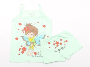 ست زیرپوش و شورت سبز (10-3 سال)