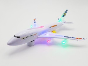 هواپیما بویینگ 747 موزیکال با نور