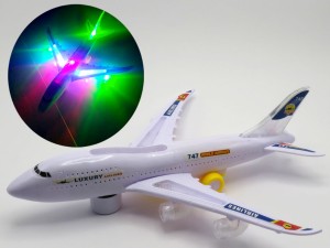هواپیما بویینگ 747 موزیکال با نور