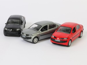 ماشین مگان موزیکال و عقب کش