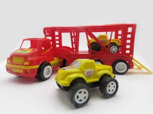 ماشین بازی مدل تریلی حمل خودرو