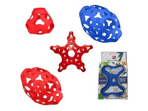 اسباب بازی ساختنی Footy(توپ،موشک، کیف...)