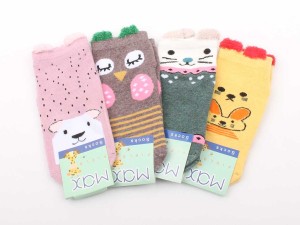 جوراب گوش برجسته استپ دار(5-3سال)